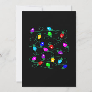 Cartão De Festividades Luzes de Natal -Vamos Acender as Luzes- Alegre & B