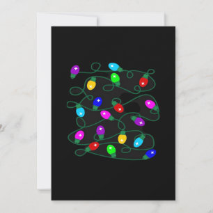 Cartão De Festividades Luzes de Natal -Vamos nos Iluminar Luzes- Alegre &