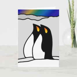 Cartão De Festividades Luzes do Sul