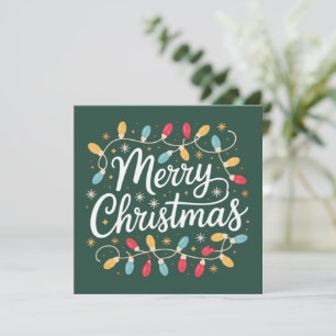 Cartão De Festividades Luzes Feliz Natal Piadas Natal Férias