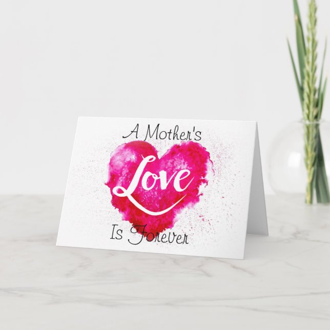 Cartão De Festividades Mãe (Frente)