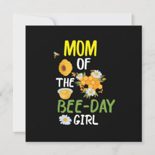 Cartão De Festividades Mãe de Arte Apicultora Da Menina Do Dia Do Bee 2