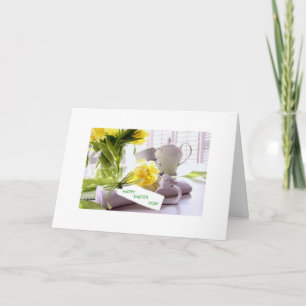 Cartão De Festividades MÃE felz pascoa DA SUA FAMÍLIA