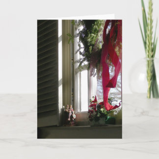 Cartão De Festividades Magi em Janela Sill