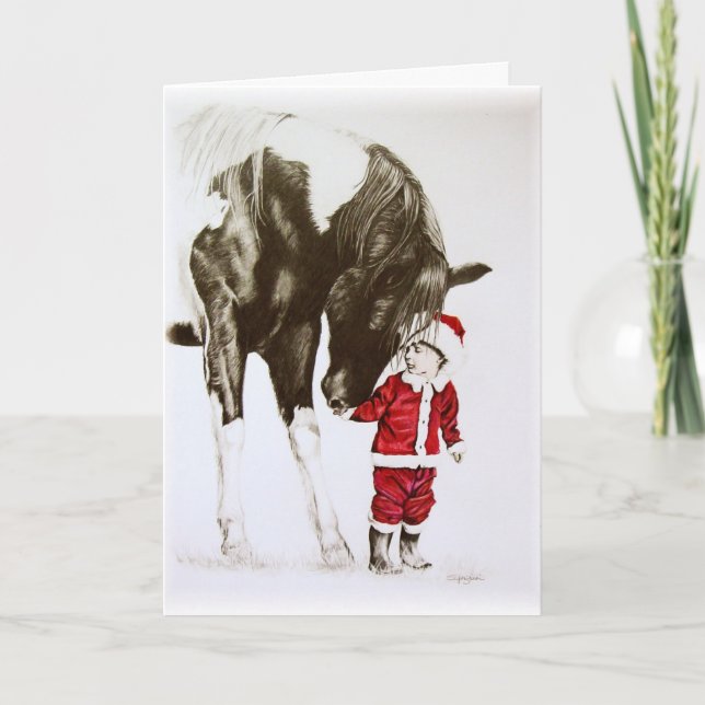 Cartão De Festividades Magia de Natal (Frente)