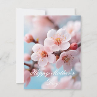 Cartão De Festividades Magia do Flor Rosa