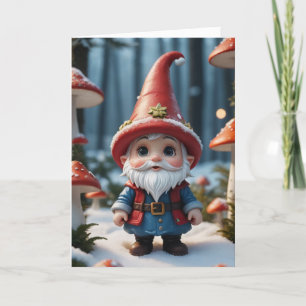 Cartão De Festividades Magia do Gnome