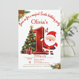 Cartão De Festividades Magical Christmas Birthday Card for Girls