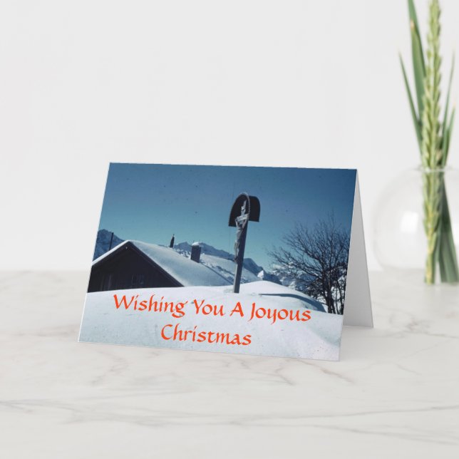 Cartão De Festividades Maio esta época natalícia traz-lhe bênçãos e… (Frente)