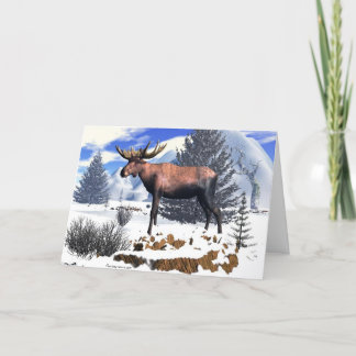 Cartão De Festividades Majastia Isolada,