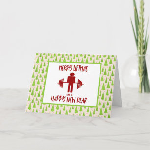 Cartão De Festividades Malhação Engraçada No Natal Blinhava Hol