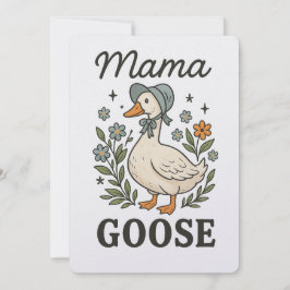 Cartão De Festividades Mama Goose Dia de as mães Card & Gift 💖