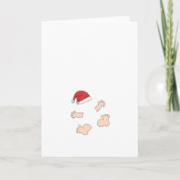 Mamã pequena do papai noel da gravidez do Natal a