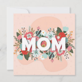 Cartão De Festividades Mamãe