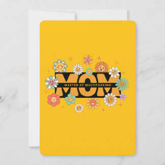 Cartão De Festividades MAMÃE: Coleção do Dia das Mães 3
