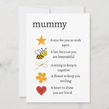 Mamãe, eu te amo presente, token eu amo presente, 