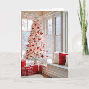 Cartão De Festividades Manhã de Natal