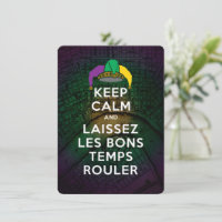 MANTER CALM e LAISSEZ LES BONS TEMPS ROULER