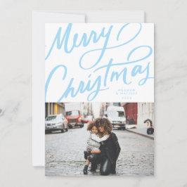 Cartão De Festividades Mão Divertida Fria Fria Que Deixou Feliz Natal