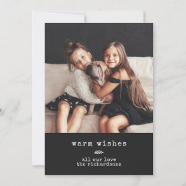 Cartão De Festividades Máquina de Digitalização Moderna | Foto de Férias 