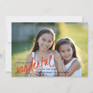 Cartão De Festividades Maravilha