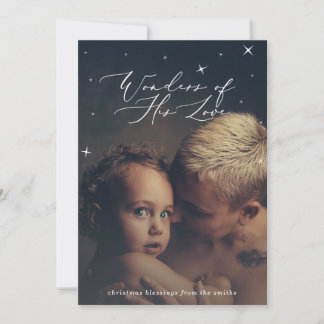 Cartão De Festividades maravilhas de seu amor