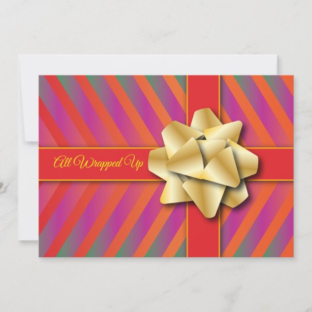 Cartão de Festividades Maravilhosas (Frente)