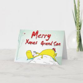 Cartão De Festividades maravilhoso filho de Natal