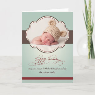 Cartão De Festividades marés de inverno