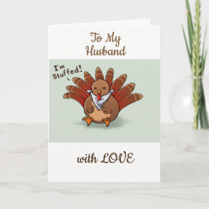 CARTÃO DE FESTIVIDADES **MARIDO** AGRADECENDO AO AMOR E ROMANCE