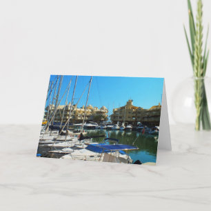 Cartão De Festividades Marina em Benalmadena, Espanha