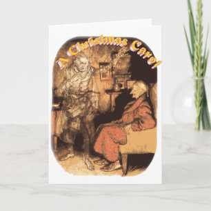 Cartão De Festividades Marley e Scrooge