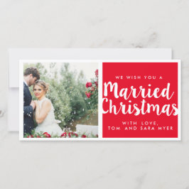 CARTÃO DE FESTIVIDADES MARRIED CHRISTMAS | NATAL