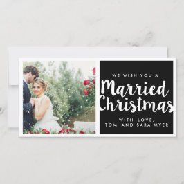 CARTÃO DE FESTIVIDADES MARRIED CHRISTMAS | NATAL