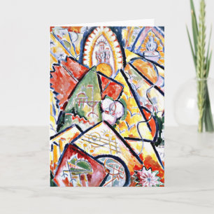 Cartão De Festividades Marsden Hartley - Musical Theme