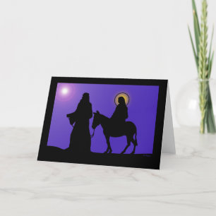 Cartão De Festividades Mary & Joseph