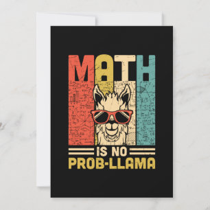 Cartão De Festividades Matemática Do Professor De Matemática Não É Pr