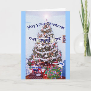 Cartão De Festividades "May your Christmas..." special friend card