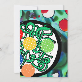 Cartão De Festividades Meatball Madness