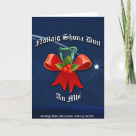 Cartão De Festividades Meath Irish Christmas Card - Nollaig Shona Duit
