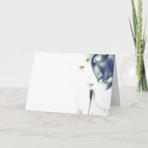 Cartão De Festividades Meditating Buddha-Serenity Light