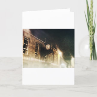 Cartão De Festividades Meia-noite em Hogmanay