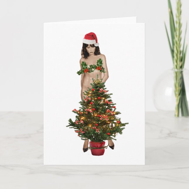 Cartão De Festividades MELANIA, O TRAMP de natal (Frente)