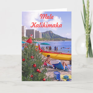 Cartão De Festividades Mele Kalikimaka