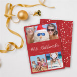 Cartão De Festividades Mele Kalikimaka 3 Photo Collage Simple Christmas<br><div class="desc">Simple White Script Mele Kalikimaka On Red 3 Photo Collage Christmas Card.

Designed by fat*fa*tin. Easy to customize with your own text,  photo or image. For custom requests,  please contact fat*fa*tin directly. Custom charges apply.

www.zazzle.com/fat_fa_tin
www.zazzle.com/color_therapy
www.zazzle.com/fatfatin_blue_knot
www.zazzle.com/fatfatin_red_knot
www.zazzle.com/fatfatin_mini_me
www.zazzle.com/fatfatin_box
www.zazzle.com/fatfatin_design
www.zazzle.com/fatfatin_ink</div>