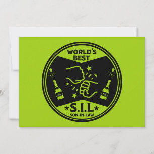 Cartão De Festividades Melhor Genro do Mundo