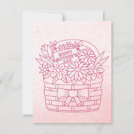 Cartão De Festividades Melhor mãe de todas 