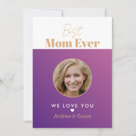 Cartão De Festividades Melhor mãe de todas