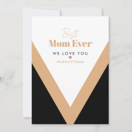 Cartão De Festividades Melhor mãe de todas