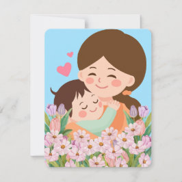 Cartão De Festividades Melhor mãe de todas 